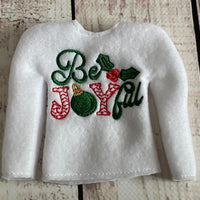 BE Joyful Christmas Elf ITH Sweater