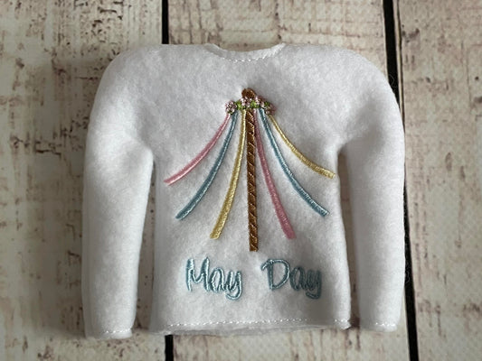 May Day Christmas Elf ITH Sweater