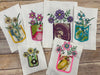 Scribble Flower Bundle Set ITH