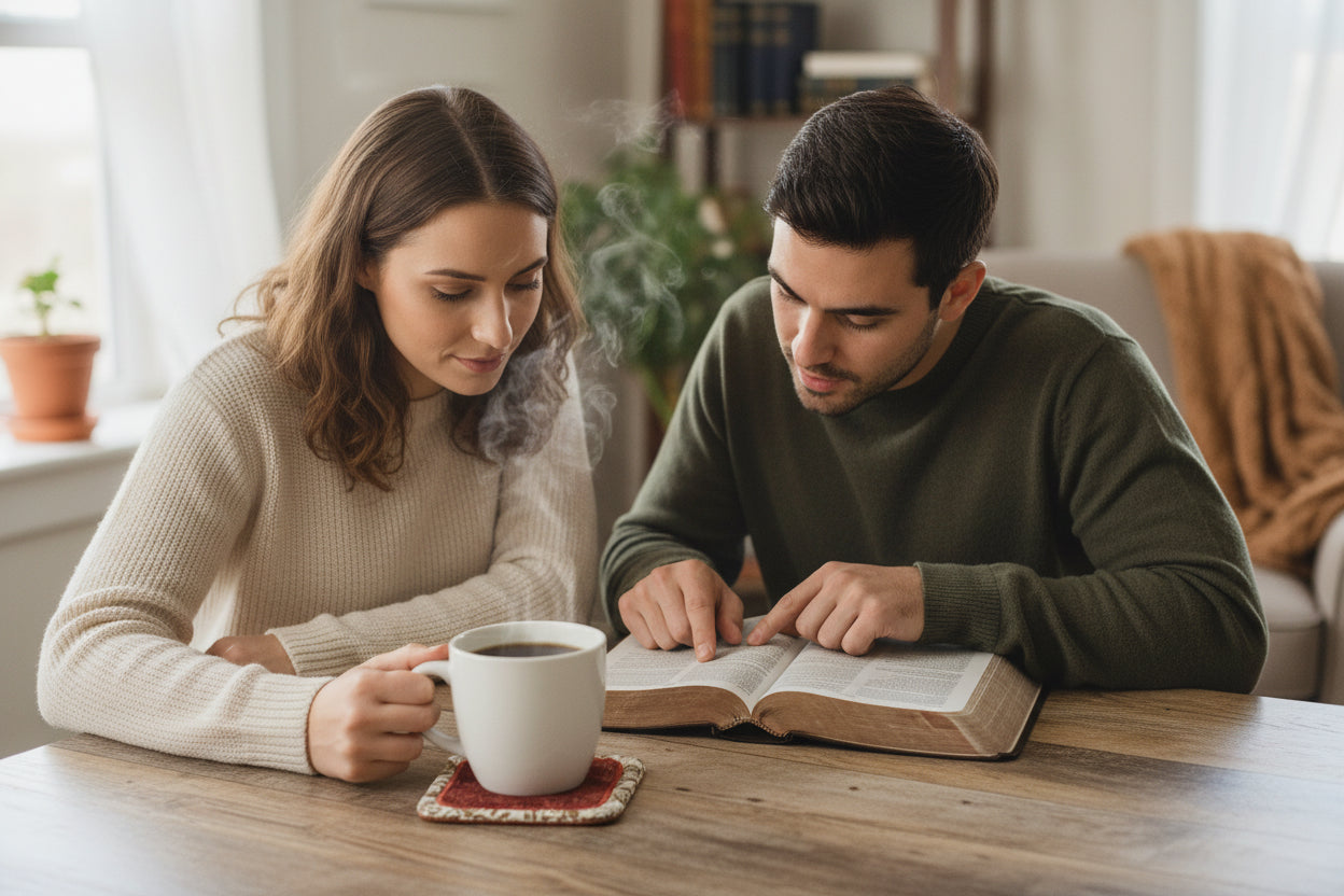 ITH Cross Stipple Mug Rug