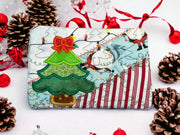 Christmas Tree ITH Mug Rug Applique