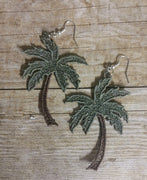 Palm Trees FSL Earrings