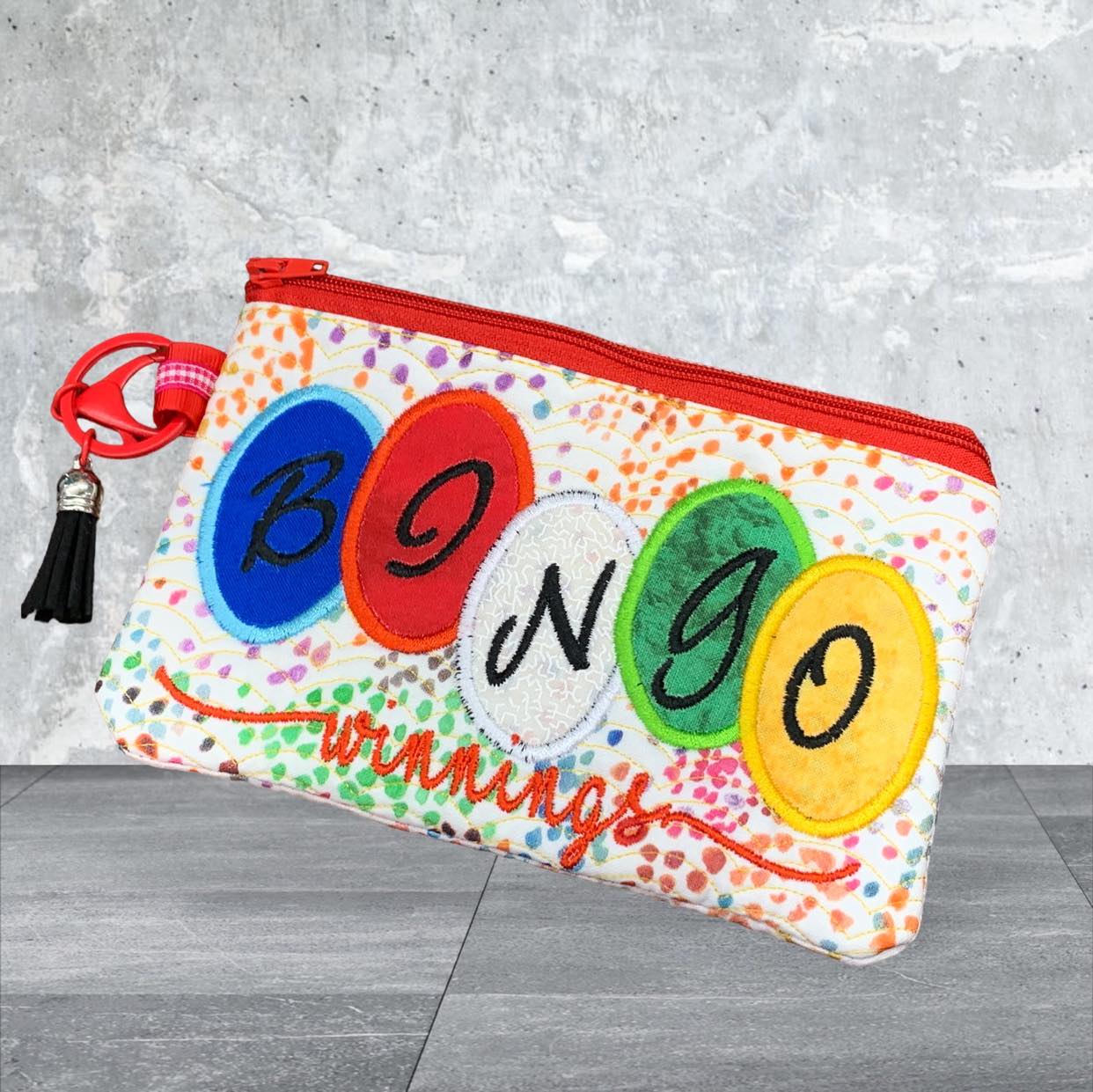 ITH Bingo Winnings Zipper bag