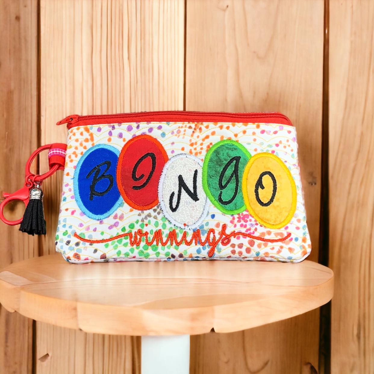 ITH Bingo Winnings Zipper bag