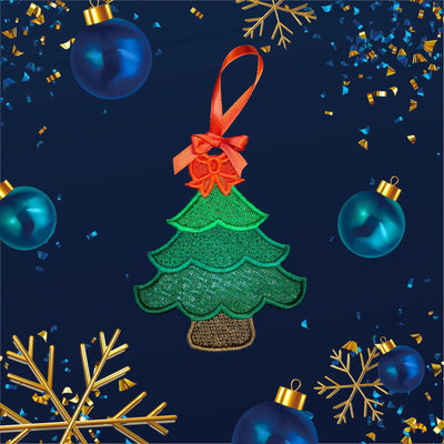 FSL Christmas Tree ITH Christmas Ornament