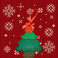 FSL Christmas Tree ITH Christmas Ornament