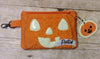 Pumpkin ITH Zipper Bag 3 Sizes