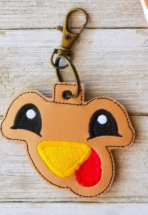 Tommy the Turkey ITH Charm