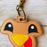 Tommy the Turkey ITH Charm