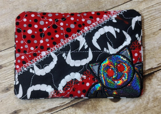 Vampire Bat ITH Mug Rug