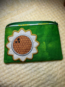 Sunflower ITH Zipper Bag
