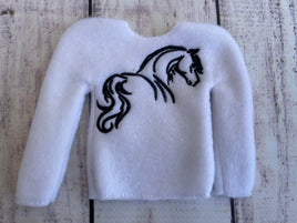 Horse Head 4 Elf ITH Sweater