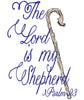 Christmas Lord is My Shepherd Psalm 2:3  Scribble