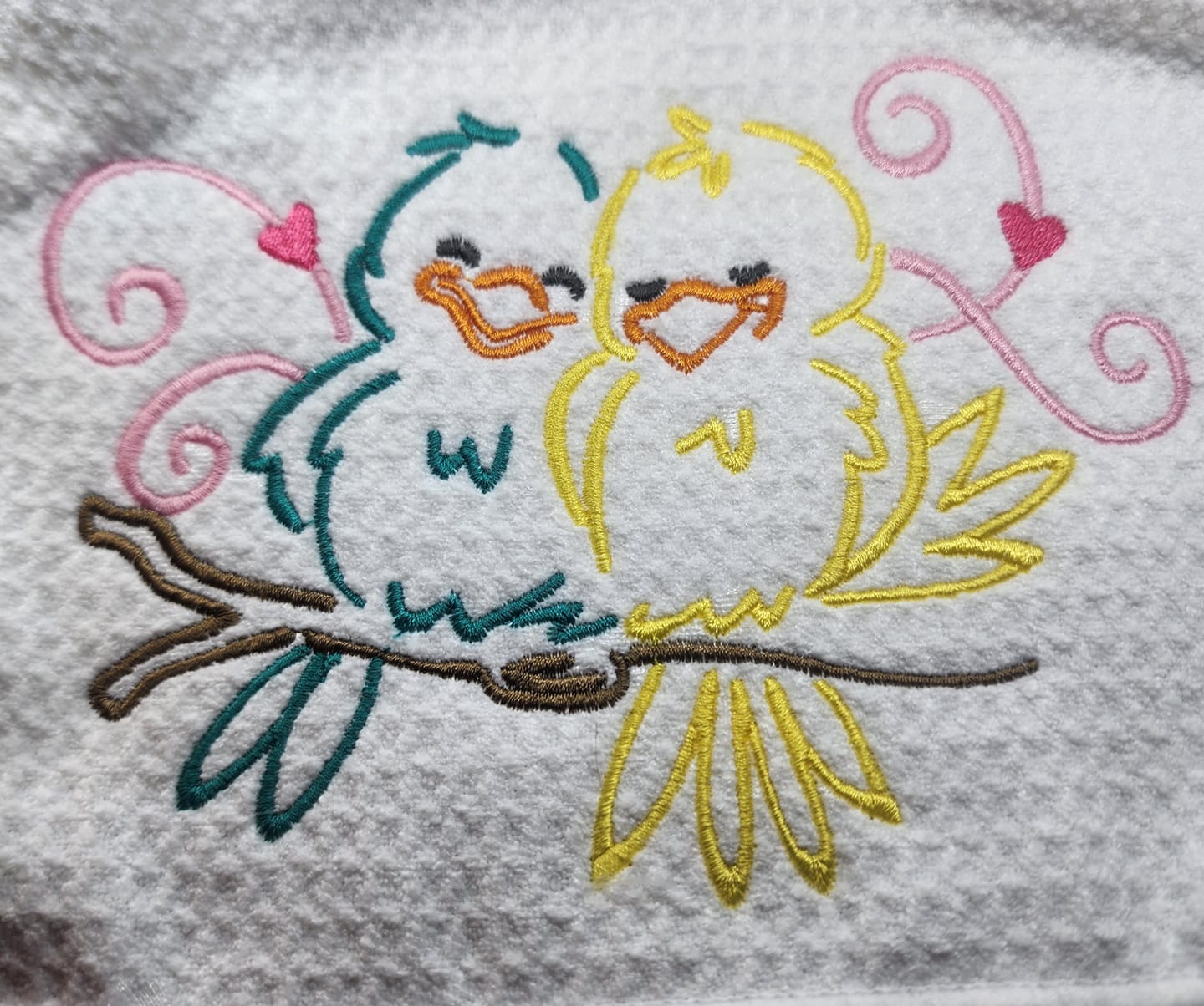 Birds in Love 4 Sizes
