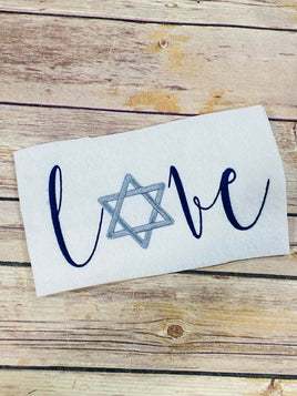 Love with Star of David