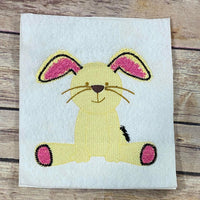 Bunny Sketchy embroidery design