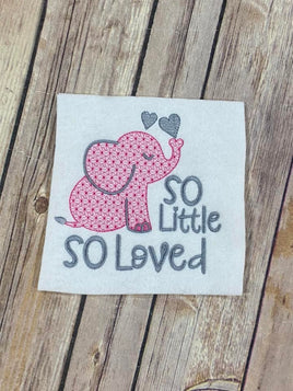 So Loved Elephant Baby Design