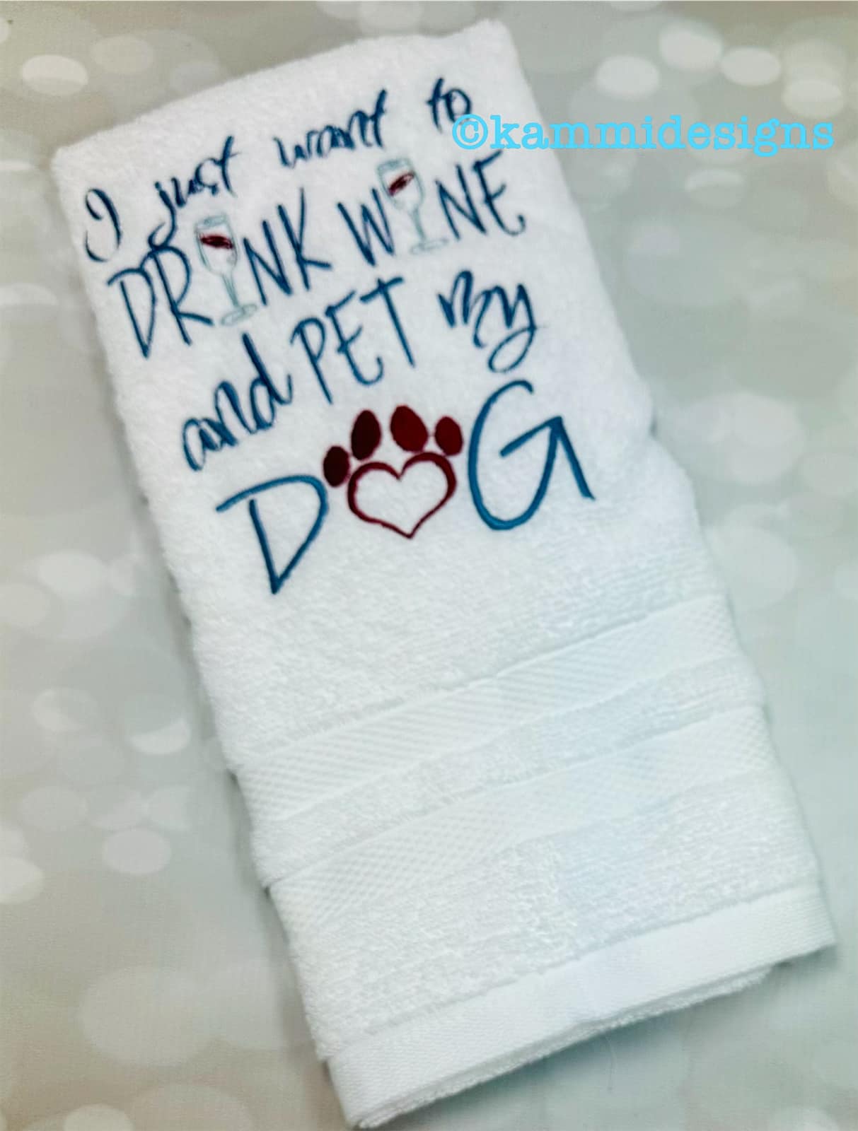 I just want to drink wine and pet my dog