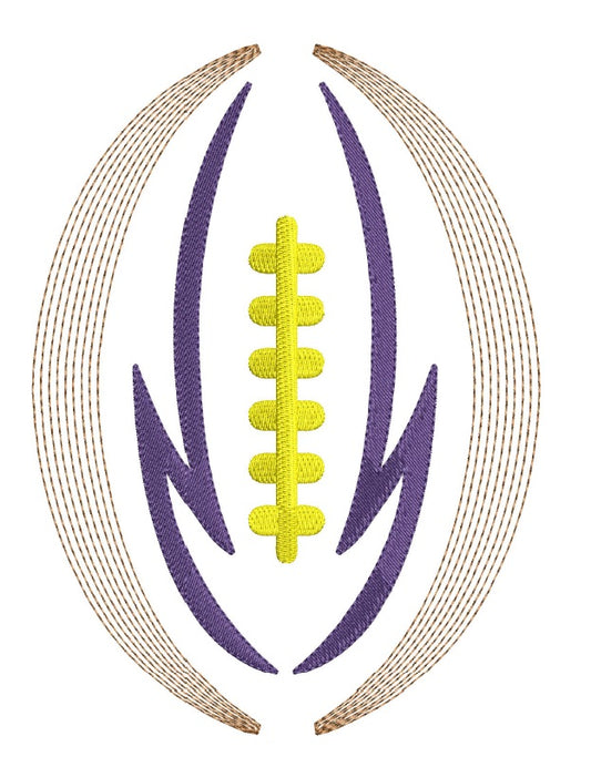 Football Bean Stitch