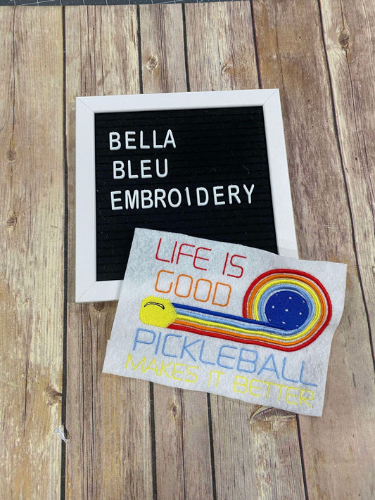 Life is good Pickleball makes it better