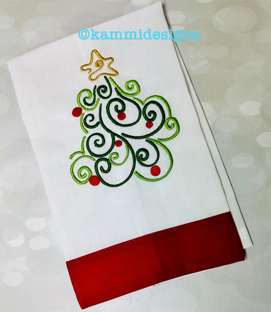 Swirl Christmas Tree