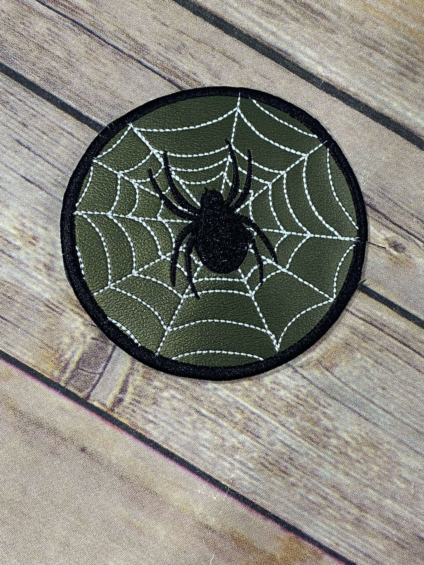 Spider Halloween ITH Coaster
