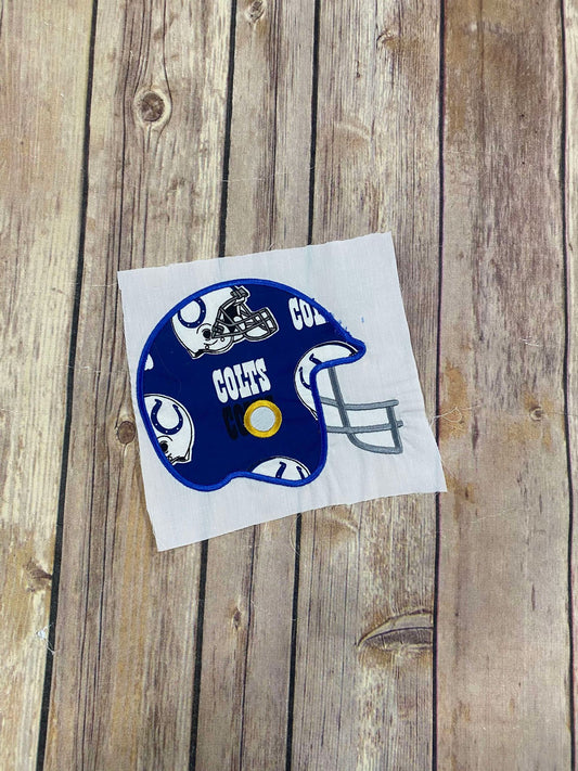 Football Helmet Applique
