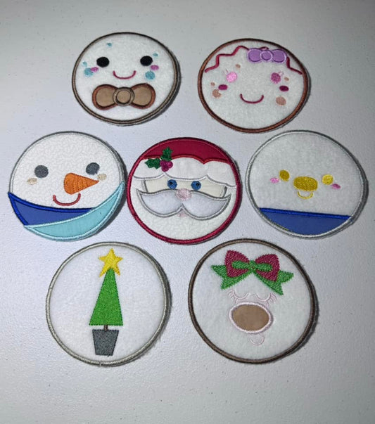 Christmas Coasters ITH Set
