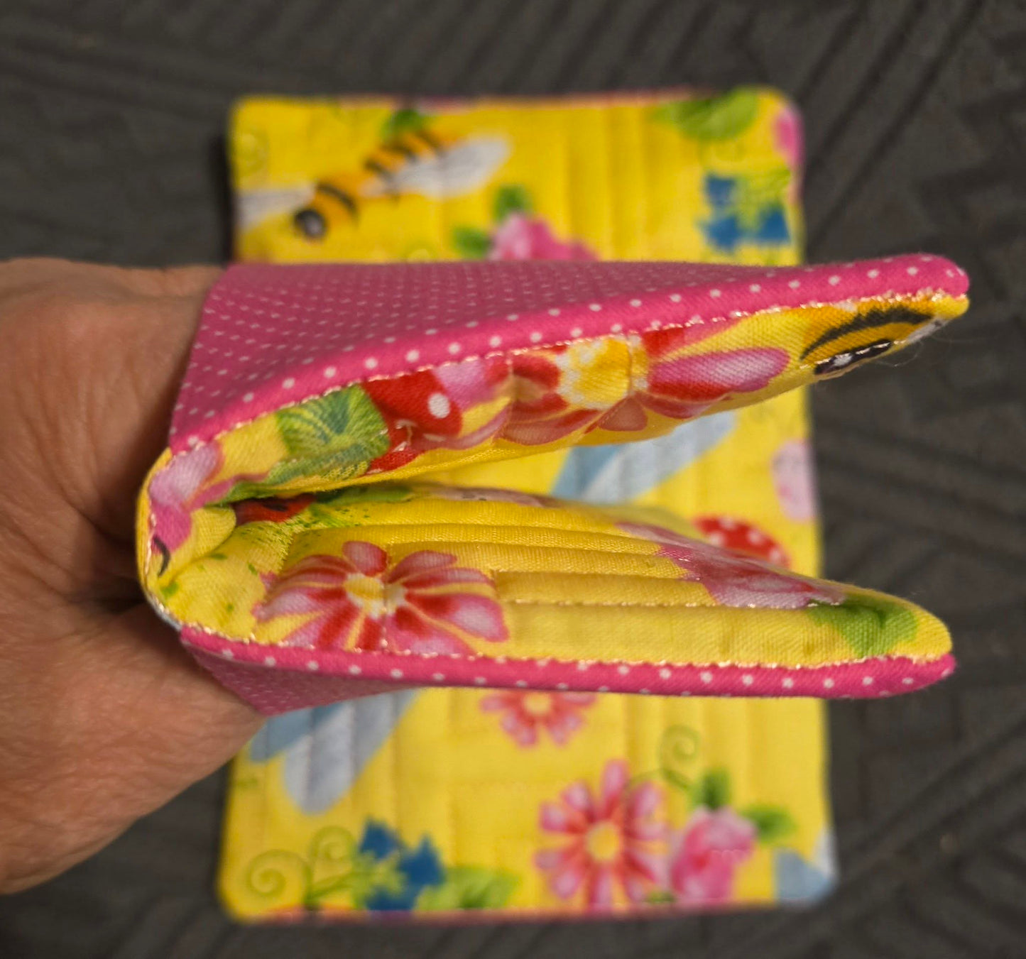 Geeko Greek Key Stipple ITH Rectangle Oven Mitt