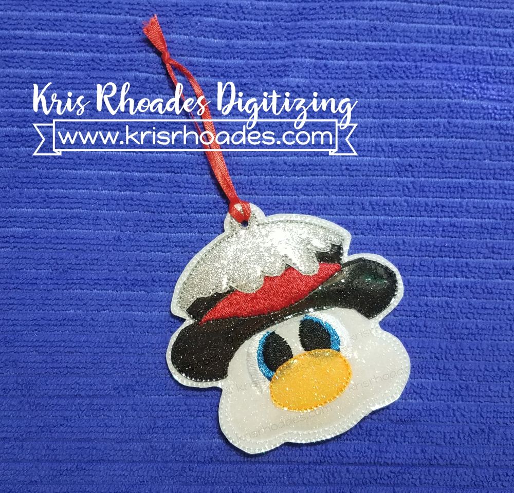 KRD Snowman Head Ornament