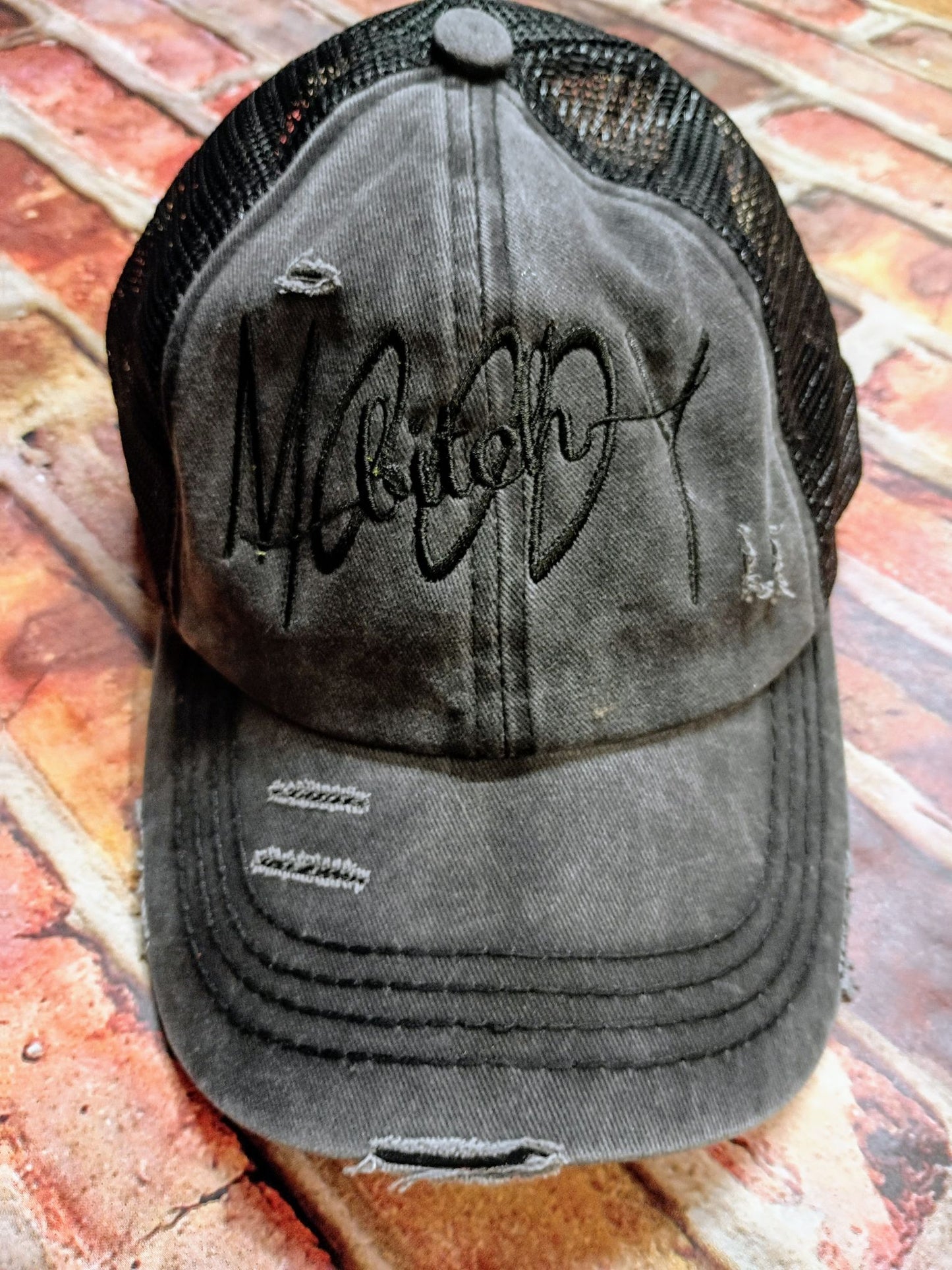 Moody Bitch Hat design