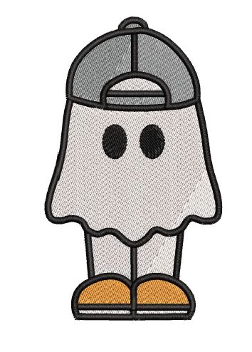 Ghost Boy with Ball Cap Halloween Fill