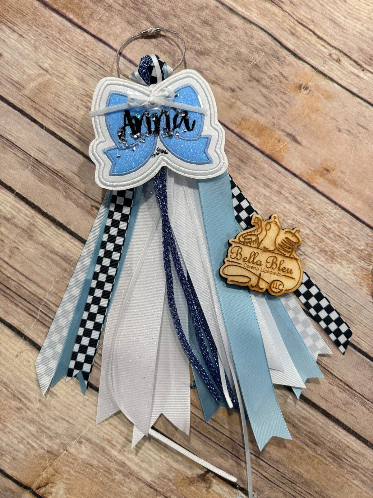 Cheer Bow ITH Charm