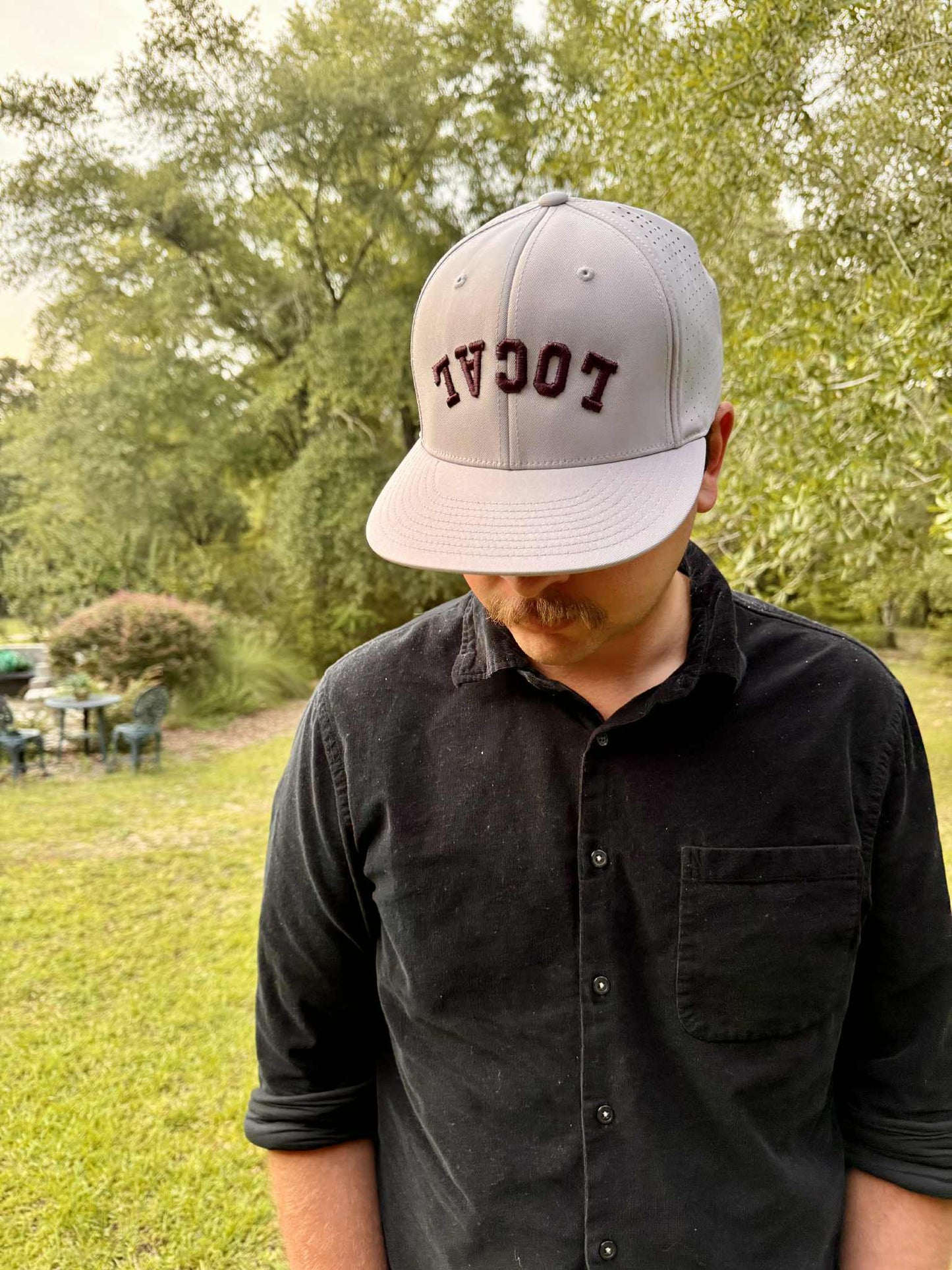 Local upside down Hat design