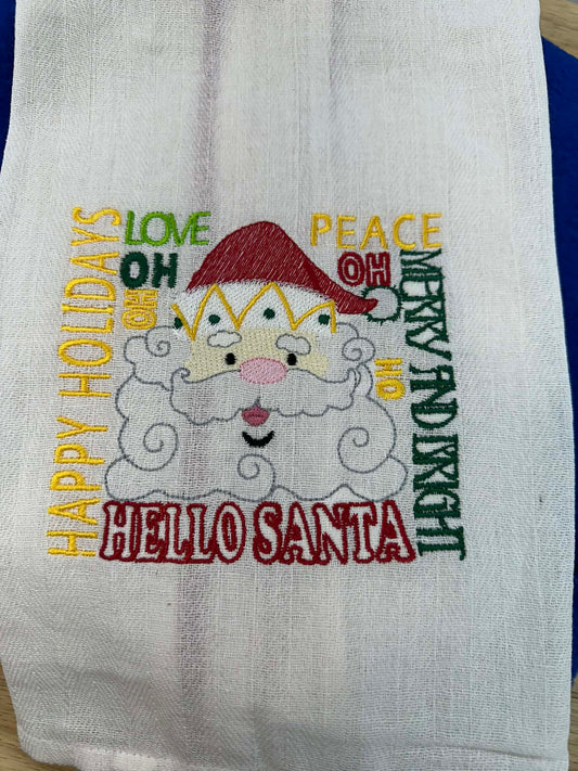 Santa Christmas Stamp