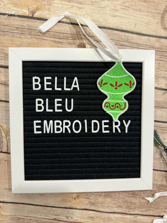 Vintage Christmas Ornament FSL 4