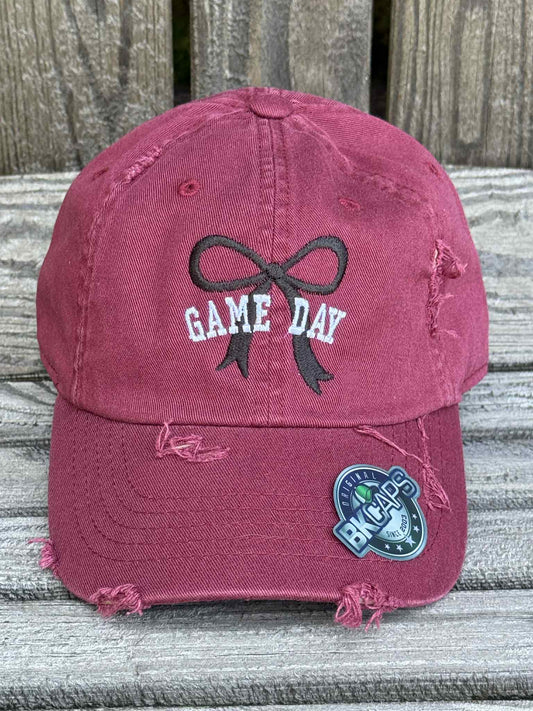 Game Day Bow Hat design