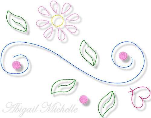 Heirloom Butterfly Set Bean Stitch