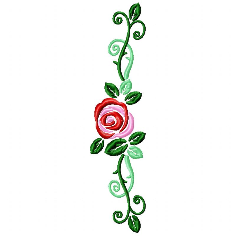 Delicate Rose Border 4 sizes