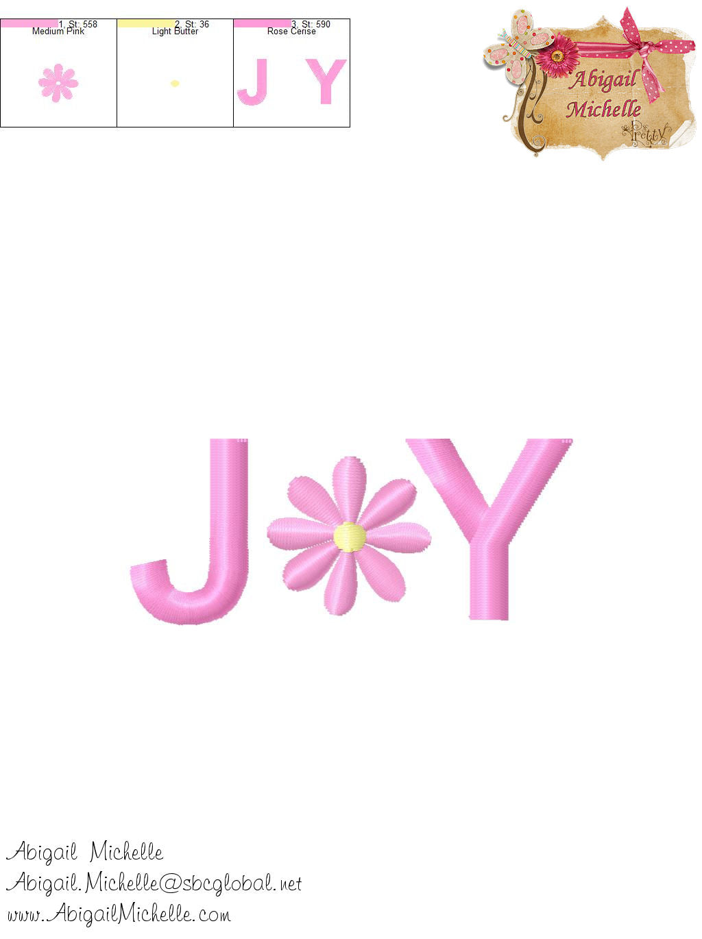 Hope Love and Joy Set