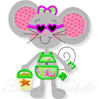 Darling Mouse Set- 7 Designs, 3 Sizes!
