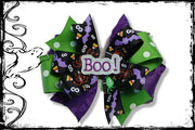 Boo! Hair Clippie and Bow Center, In The Hoop Set