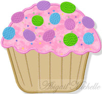 Cupcake 1 Applique - 3 Sizes!