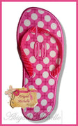 Flip Flop ITH Banner Add On - 3 Sizes!