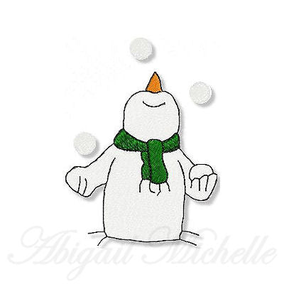 Juggling Snowman - 4x4