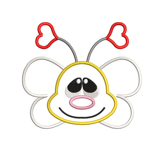 KRD Bee Face and Butt Applique