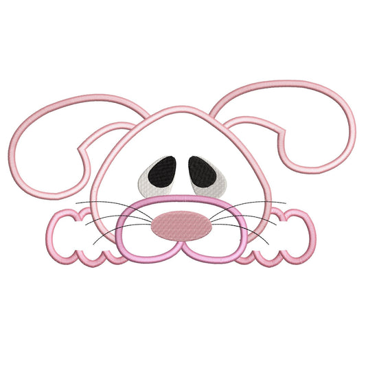 KRD Bunny Face and Butt Applique
