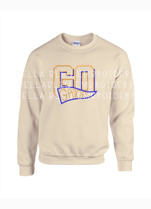 Go Gators Pennant Applique