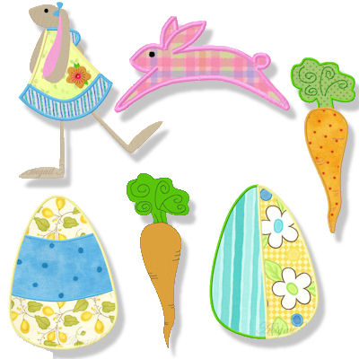 Hoppy Easter Embroidery design set
