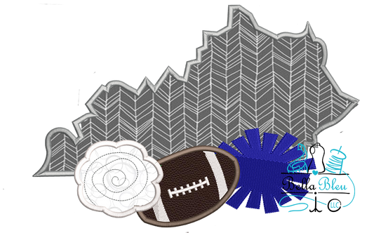 Kentucky Football Applique